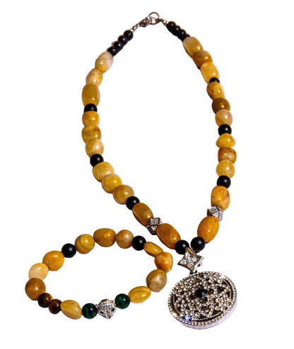 Yellow Aventurine Duo