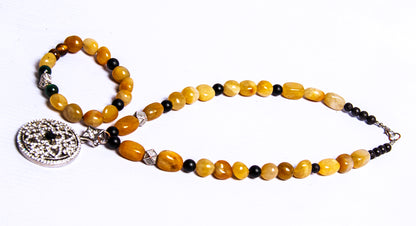 Yellow Aventurine Duo