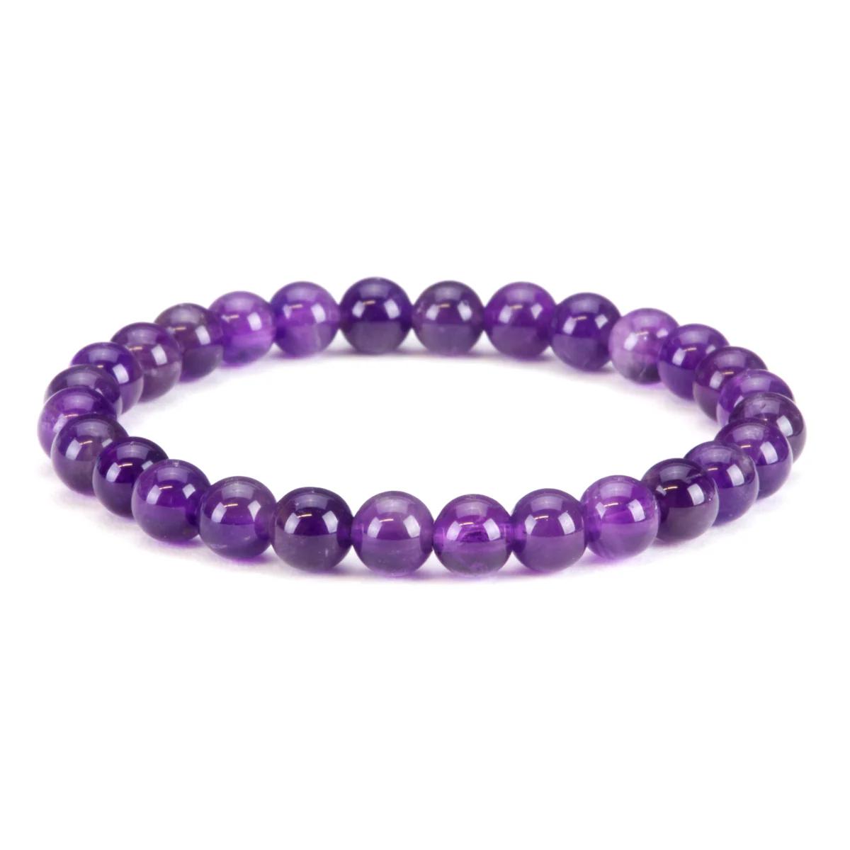 Amethyst Stretch Bracelet
